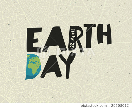 Earth Day,  22 April. Design template 29508012