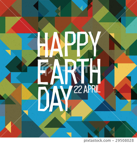Happy Earth Day Poster, 22 April. Abstract nature  29508028