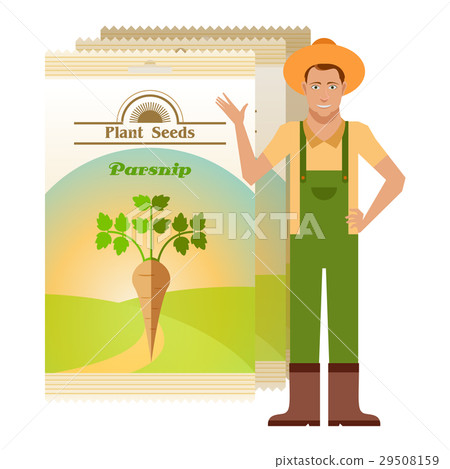 Pack of Parsnip seeds icon 29508159