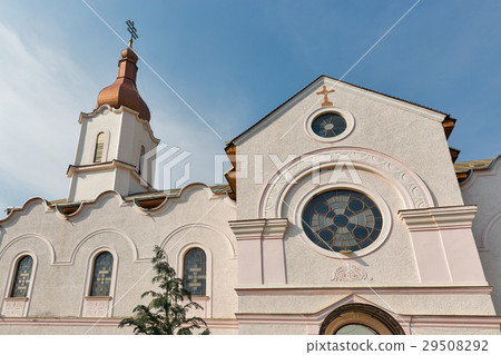 St. Ilya Church in Chynadievo, Western Ukraine. 29508292