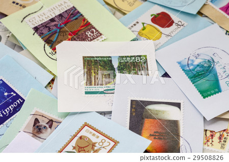 Cut out old stamps Cut out old stamps 29508826