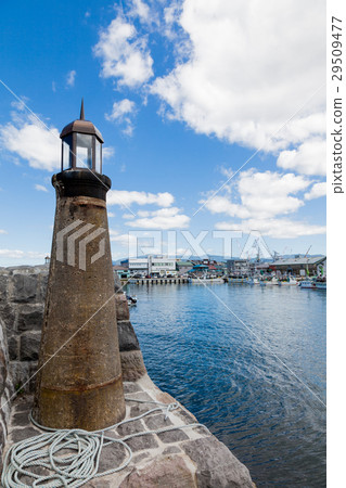 Hakodate Fishing Port Ship Irrigation Breakwater Lighthouse Hakodate Fishing Port Ship Irrigation Breakwater Lighthouse 29509477