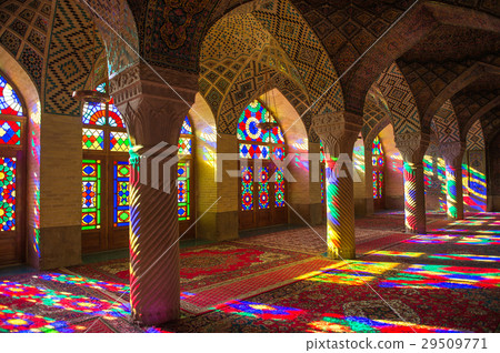 Nasir-ol-Molk Mosque also known as the Pink Mosque Nasir-ol-Molk Mosque also known as the Pink Mosque 29509771