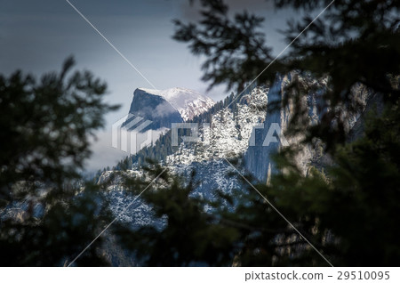 Half Dome Yosemite National Park, Winte 29510095