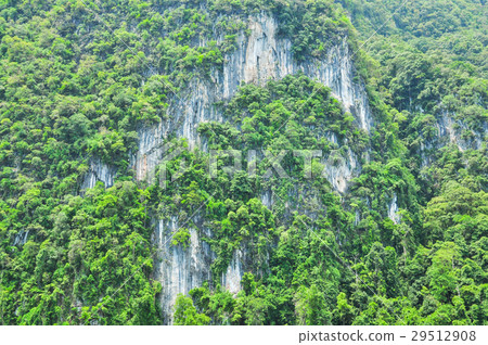 Huge limestone cliffs 29512908