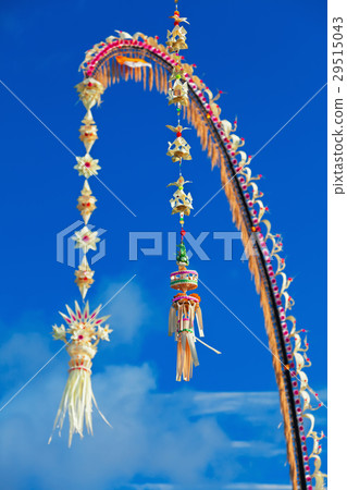 Bali penjor - decoration for Galungan holidays 29515043