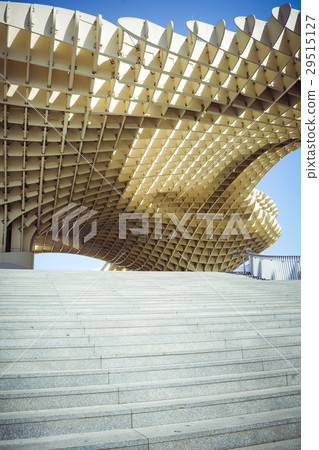 Metropol Parasol and steps in Seville Andalusia Metropol Parasol and steps in Seville Andalusia 29515127