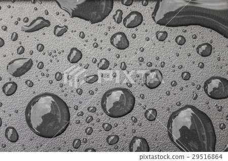 Water drops on black blackground . Water drops on black blackground . 29516864