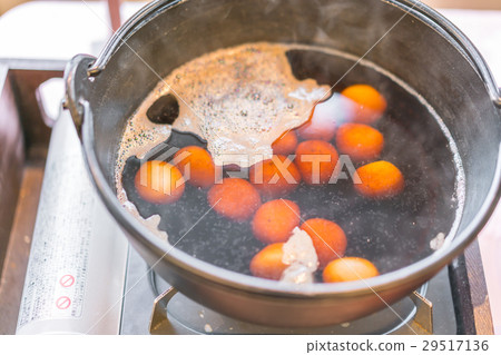 Traditional Japanese breakfast of hotel,Japan . 29517136