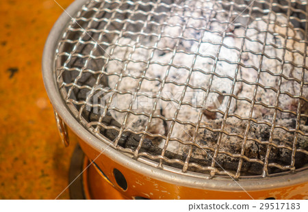 Empty hot barbecue grill . 29517183