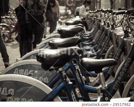 China Xiamen / public bicycle storage area 29517982