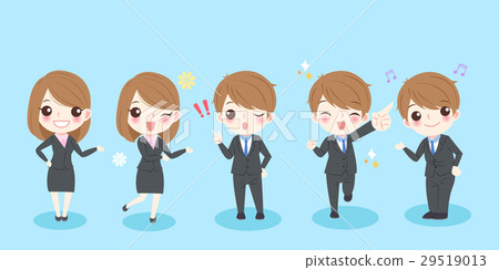 cartoon business people 29519013