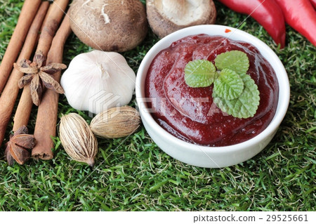 Korean red pepper gochujang for cooking. Korean red pepper gochujang for cooking. 29525661