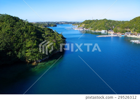 Ago Bay Bay Kesen Island Cobalt Blue and Emerald Green Sea Ise Shima Kensoujima Ohashi From 29526312