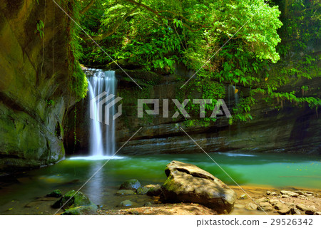 望古瀑布,瀑布,流水,溪流,溪谷 29526342