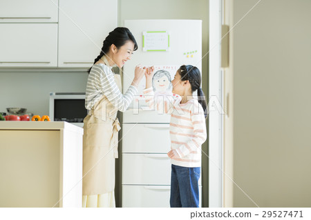 Mother and daughter  29527471