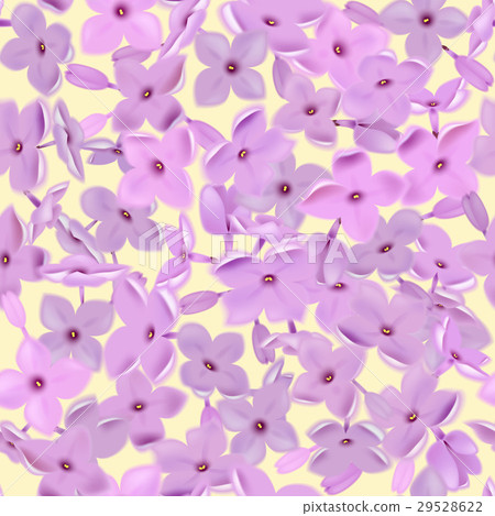 Seamless pattern with lilac flowers 29528622