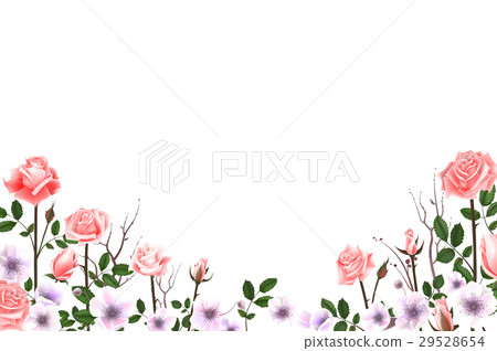Greeting card with roses Greeting card with roses 29528654
