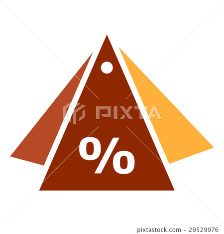 Vector icons - label with percentage discount Vector icons - label with percentage discount 29529976