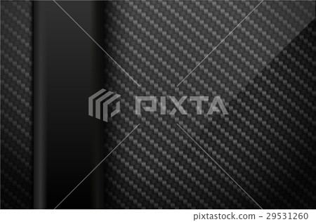 Vector black carbon fiber background plastic line Vector black carbon fiber background plastic line 29531260
