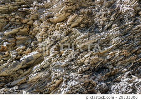 Layered structure of stone rock 29533306