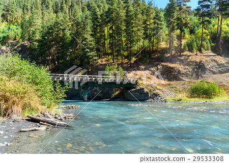 Pirikitis Alazani River. Tusheti Reserve. Georgia 29533308
