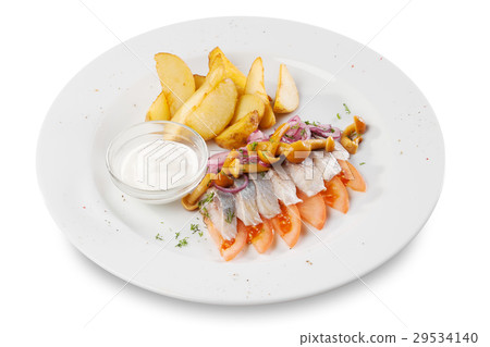 herring fish fillets  29534140