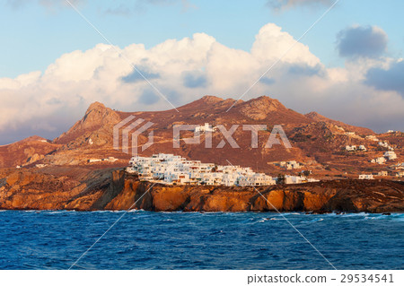 Naxos island aerial view Naxos island aerial view 29534541