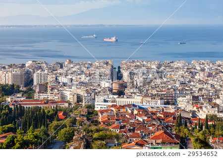 Thessaloniki aerial panoramic view 29534652