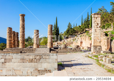Temple of Apollo, Greece Temple of Apollo, Greece 29534694