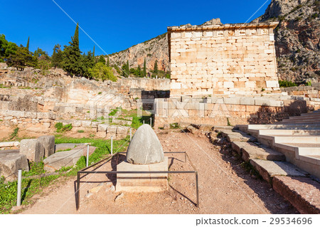 Omphalos Stone in Delphi 29534696