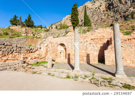 Delphi ancient sanctuary, Greece 29534697