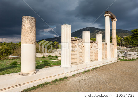 Abaton of Epidaurus, Greece Abaton of Epidaurus, Greece 29534725