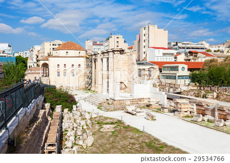 Hadrian's Library in Athens 29534766