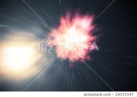 Abstract speed tunnel warp in space, wormhole or Abstract speed tunnel warp in space, wormhole or 29535547