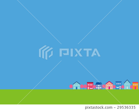 城市景觀春天櫻桃 城市景觀春天櫻桃 29536335