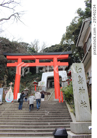 江之島神社的鳥居 江之島神社的鳥居 29540234