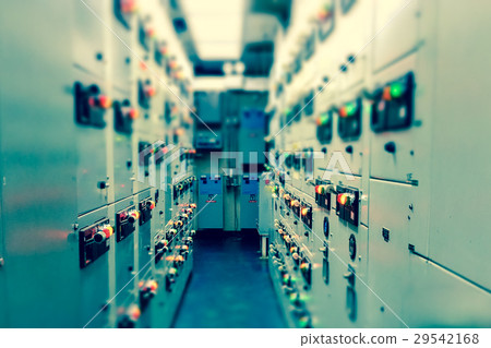 Vintage and blur tone of Electrical switchgear Vintage and blur tone of Electrical switchgear 29542168