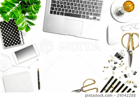 Workplace notebook digital phone office supplies 29542288
