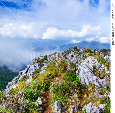 Sharp of rock of Chiang Dao Mountain ; Chiang Mai. Sharp of rock of Chiang Dao Mountain ; Chiang Mai. 29543076