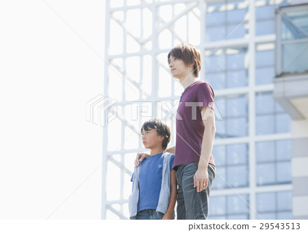 Standing Father and Son 29543513