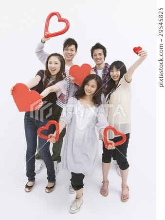 年輕的男人和女人的心 29545825