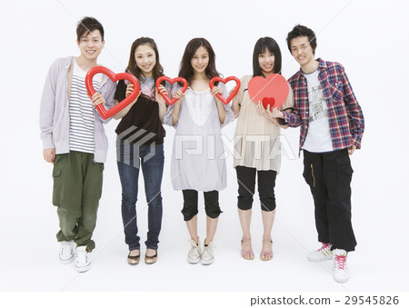 年輕的男人和女人的心 29545826