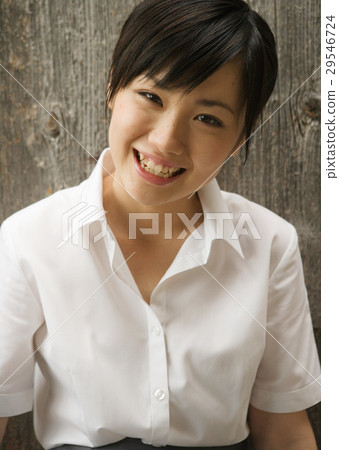 School girls with a smile 29546724