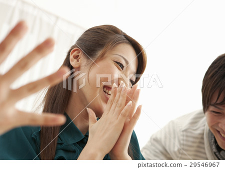 A woman with a smile 29546967