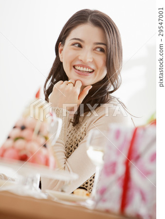 A woman with a smile A woman with a smile 29547001