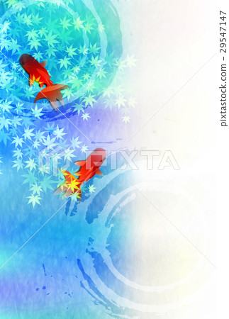 Goldfish Maple Summer Background Goldfish Maple Summer Background 29547147