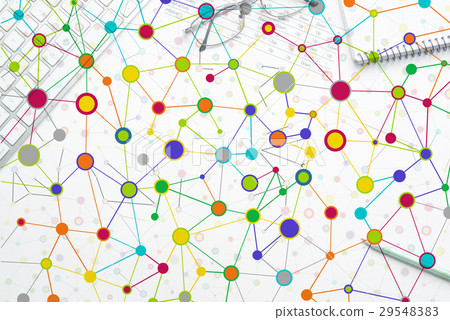 Colorful geometric backdrop Colorful geometric backdrop 29548383