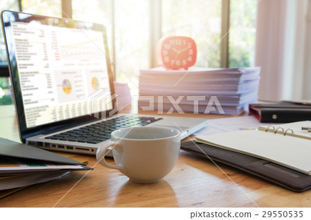 Business Concept, Pile of unfinished documents 29550535