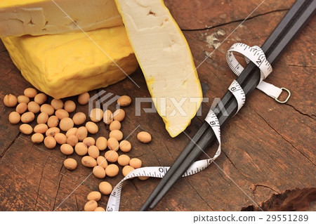 yellow tofu and soy beans yellow tofu and soy beans 29551289